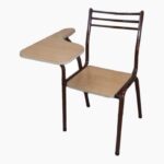 Silla escolar con apoya papel fijo