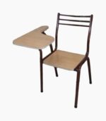 Silla escolar con apoya papel fijo